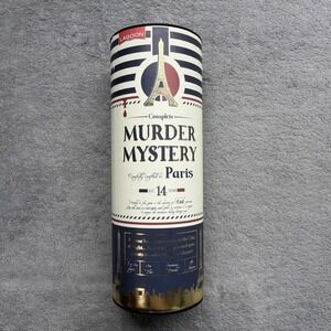 Murder Mystery in Paris Game Kit The Lagoon Group Detective Party New Open Box